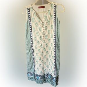 Indian Long Kurta Top with Elegant Real Embroidery Designer Ethnic in Cotton